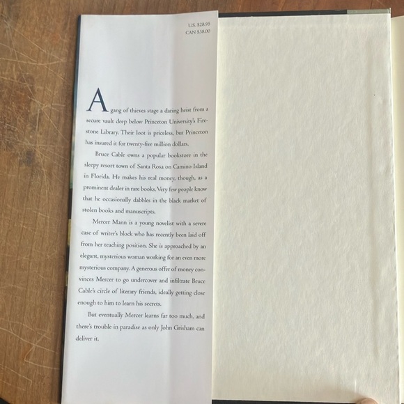 John Grisham 'Camino Island' Hardcover Book - Picture 2 of 10